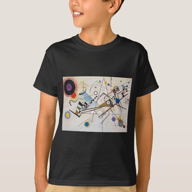 Kandinsky 1923/Komposition viii/pixdezines T-Shirt (Vorderseite)