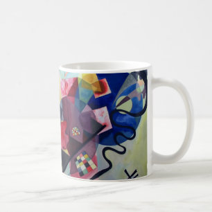 Kandinsky 1925/gelb/rot/blau/pixdezines tasse