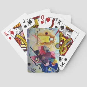 Kandinsky 1925 Painting Yellow Blue Spielkarten