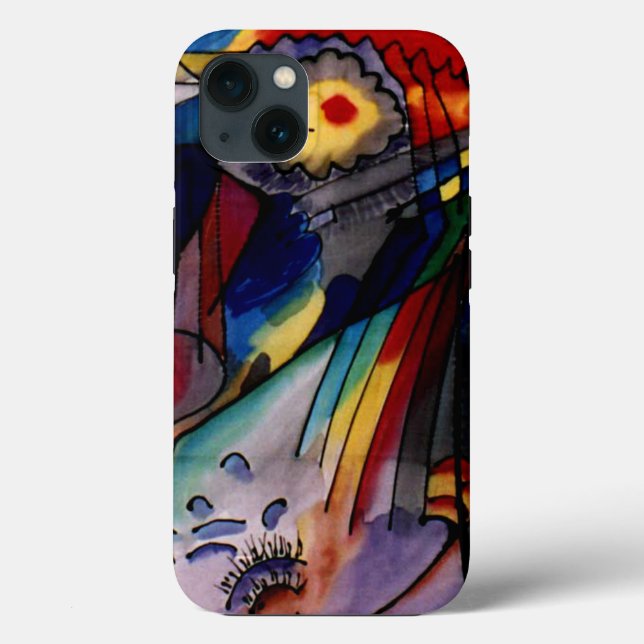 Kandinsky - 293, berühmtes Gemälde Case-Mate iPhone Hülle (Rückseite)