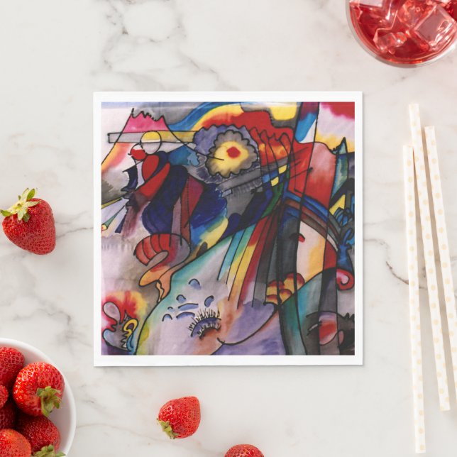 Kandinsky - 293 serviette (Beispiel)