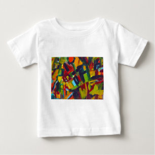 Kandinsky 304 Abstrakte Kunstwerke Baby T-shirt