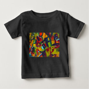 Kandinsky 304 Abstrakte Kunstwerke Baby T-shirt