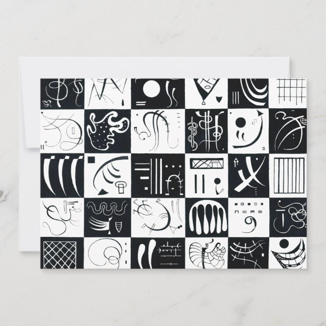 Kandinsky 30 Einladungen (Vorderseite)