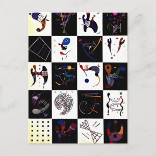 Kandinsky - 4x5=20 postkarte
