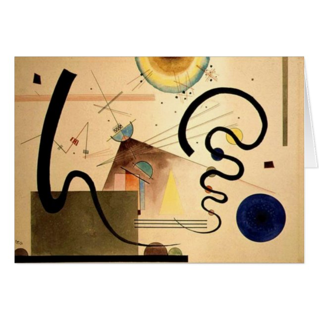 Kandinsky Abstrakt (Vorderseite (Horizontal))