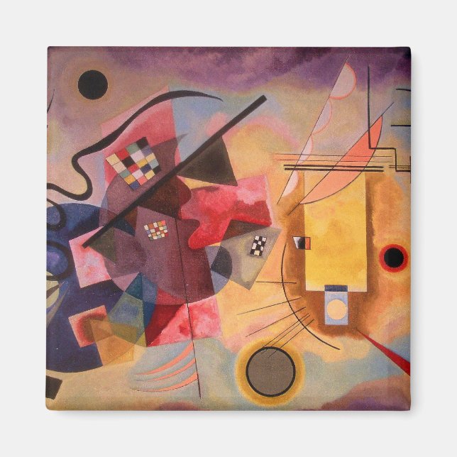 Kandinsky Abstrakt Art Magnet (Vorne)