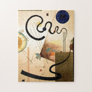 Kandinsky Abstrakt Art Painting Expressionismus Puzzle