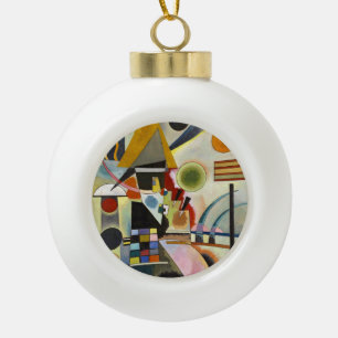 Kandinsky Abstrakt Artwork Keramik Kugel-Ornament