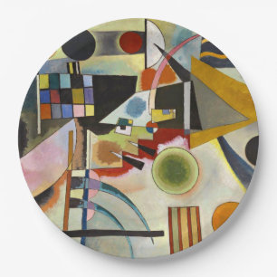Kandinsky Abstrakt Artwork Pappteller