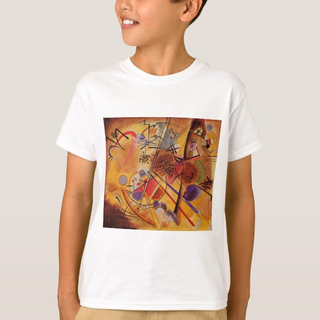 Kandinsky Abstrakt Artwork T-Shirt (Vorderseite)