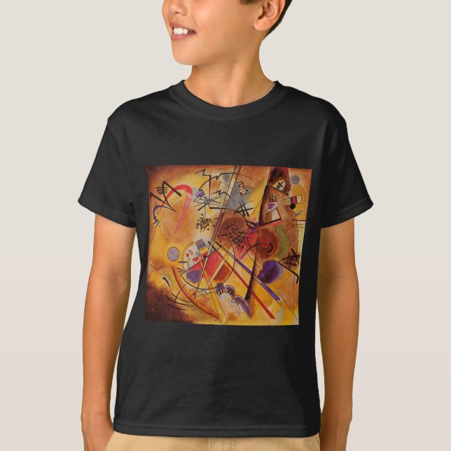 Kandinsky Abstrakt Artwork T-Shirt (Vorderseite)