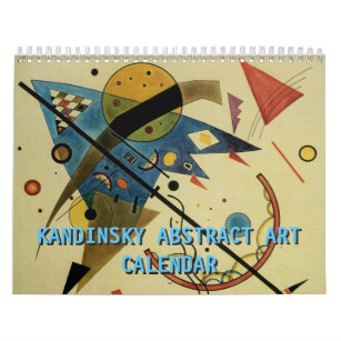 Kandinsky Abstrakt Artworks Kalender