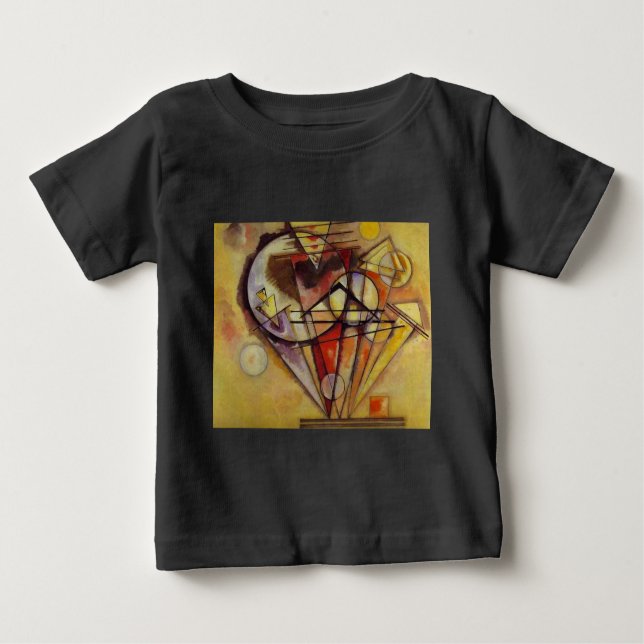 Kandinsky Abstrakt Circles Baby T-shirt (Vorderseite)