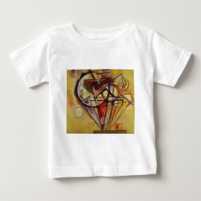Kandinsky Abstrakt Circles Baby T-shirt (Vorderseite)