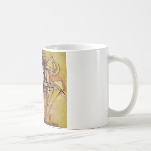Kandinsky Abstrakt Circles Kaffeetasse (Rechts)