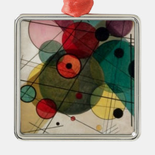 Kandinsky Abstrakt Circles Keramik Ornament