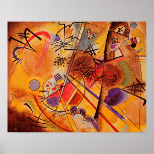 Kandinsky Abstrakt Circles Leinwand Malerei Kunstw Poster