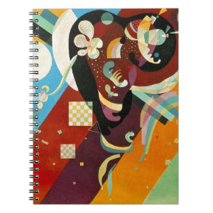 Kandinsky Abstrakt Compositon IX Notizblock