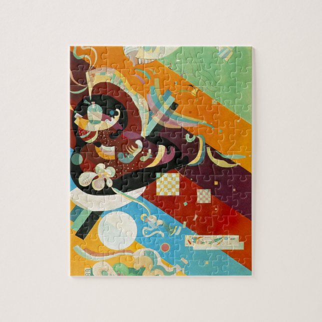 Kandinsky Abstrakt Compositon IX Puzzle (Vertikal)