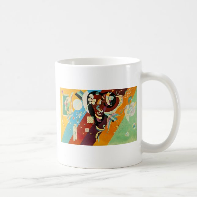 Kandinsky Abstrakt Compositon IX Tasse (Rechts)