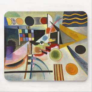 Kandinsky Abstrakt Expressionist Artwork Mousepad