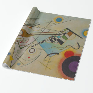Kandinsky Abstrakt Leinwand Artwork Geschenkpapier
