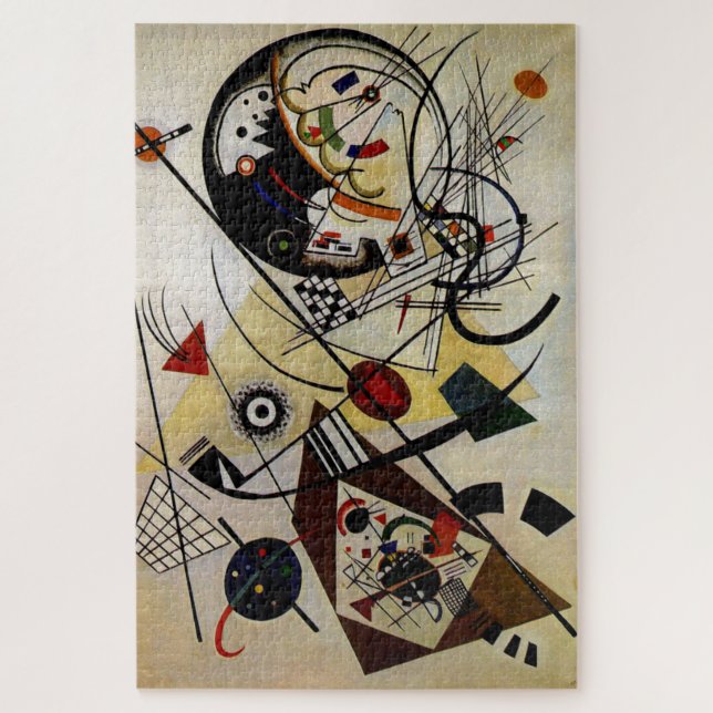 Kandinsky Abstrakt Puzzle (Vertikal)
