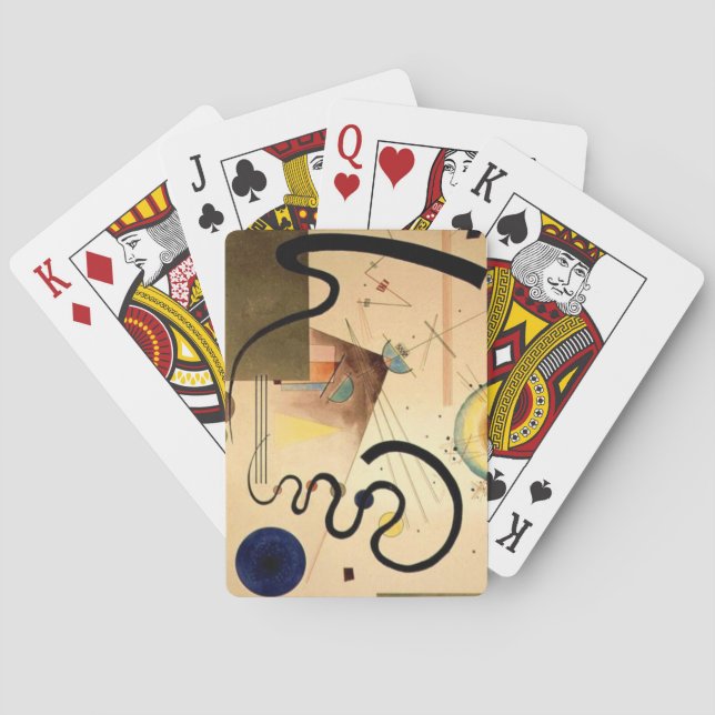 Kandinsky Abstrakt Spielkarten (Rückseite)