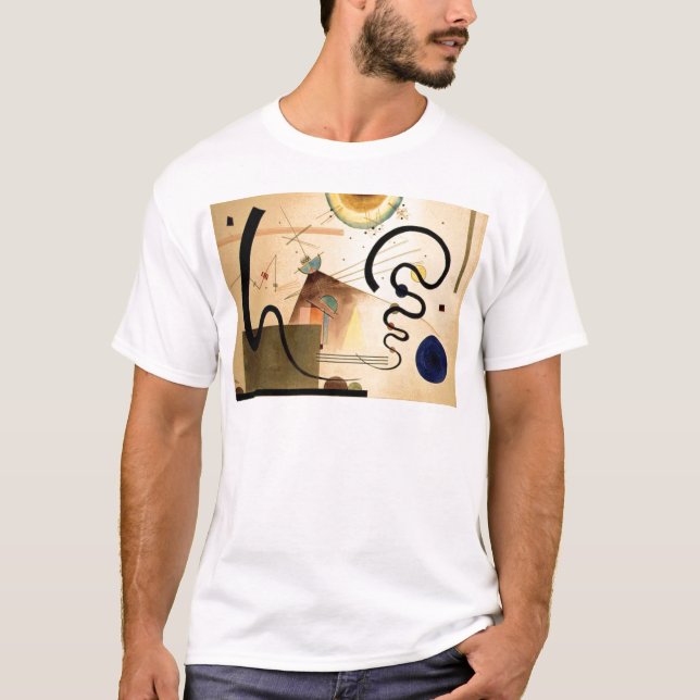 Kandinsky Abstrakt T-Shirt (Vorderseite)