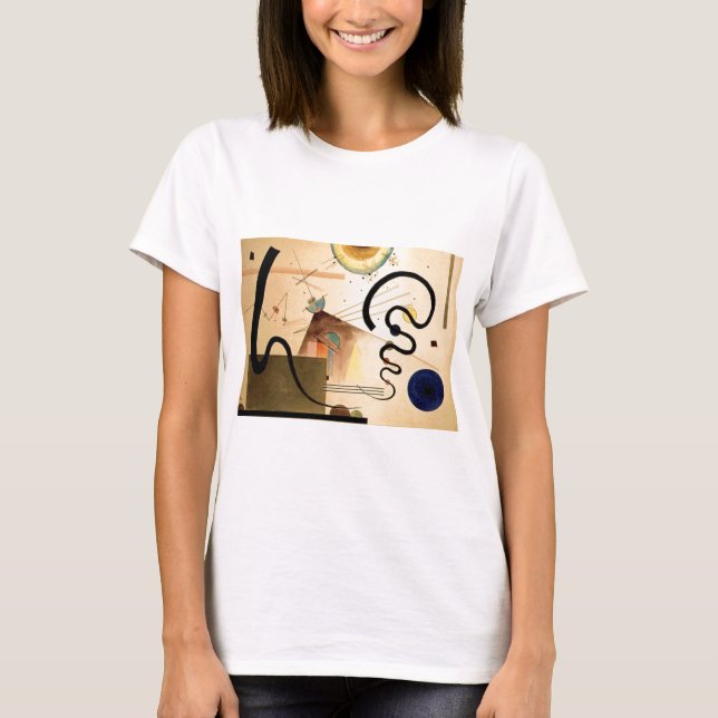 Kandinsky Abstrakt T-Shirt (Vorderseite)