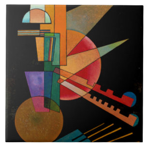 Kandinsky - Abstrakte Interpretation Fliese
