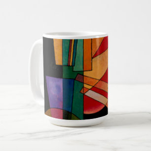 Kandinsky - Abstrakte Interpretation Kaffeetasse