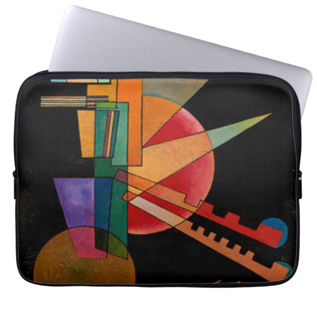 Kandinsky - Abstrakte Interpretation Laptopschutzhülle (Vorderseite)
