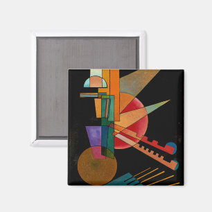 Kandinsky - Abstrakte Interpretation Magnet