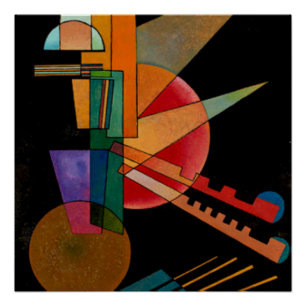 Kandinsky - Abstrakte Interpretation Poster
