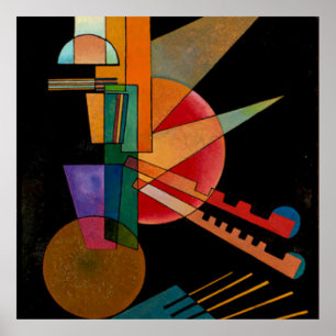 Kandinsky - Abstrakte Interpretation Poster
