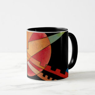 Kandinsky - Abstrakte Interpretation Tasse