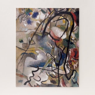 Kandinsky Abstrakte Kunstmalerei Puzzle