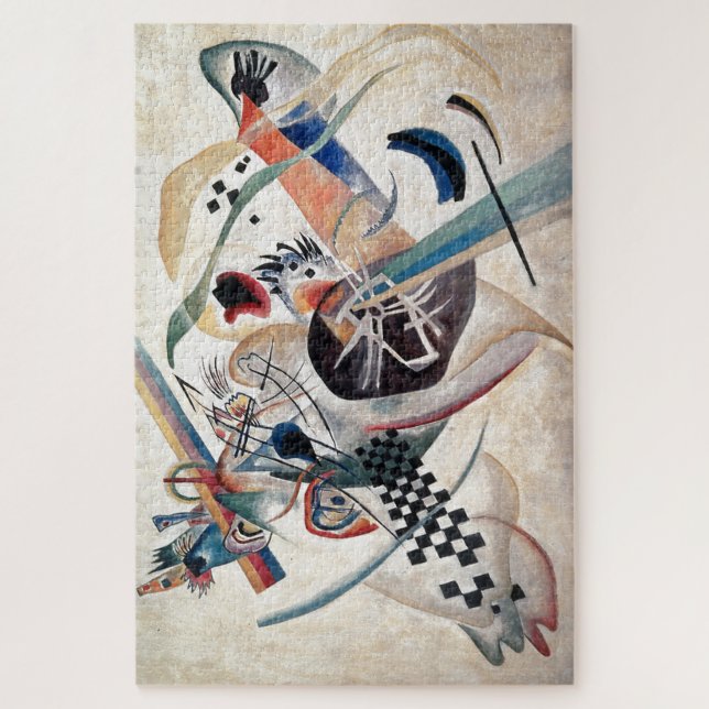 Kandinsky Abstrakte Kunstmalerei Puzzle (Vertikal)