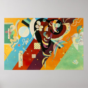 Kandinsky Abstrakte Leinwand Malen Poster