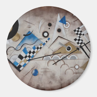 Kandinsky abstrakte Malerei Mitte des Jahrhunderts Magnet