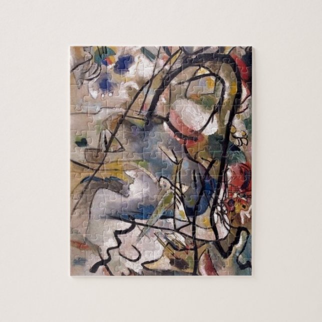 Kandinsky Abstrakte Malerei Moderne Kunst Puzzle (Vertikal)