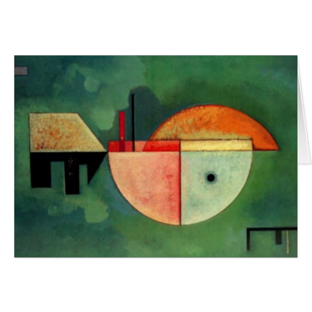 Kandinsky Abstraktes Aufzeichnen (Vorderseite (Horizontal))