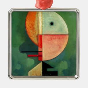 Kandinsky Abstraktes Aufzeichnen Silbernes Ornament