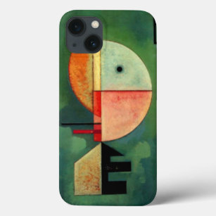 Kandinsky Abstraktes Bild nach oben grün Case-Mate iPhone Hülle