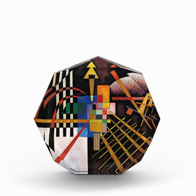 Kandinsky Abstraktes Gemälde Klassisches Kunstwerk Fotoblock (Vorderseite)