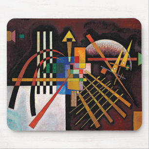 Kandinsky Abstraktes Gemälde Klassisches Kunstwerk Mousepad