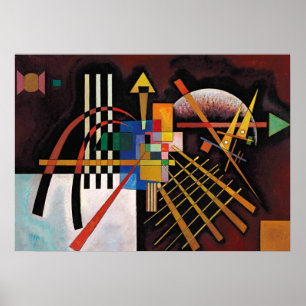 Kandinsky Abstraktes Gemälde Klassisches Kunstwerk Poster