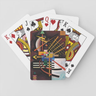 Kandinsky Abstraktes Malerwerk Spielkarten